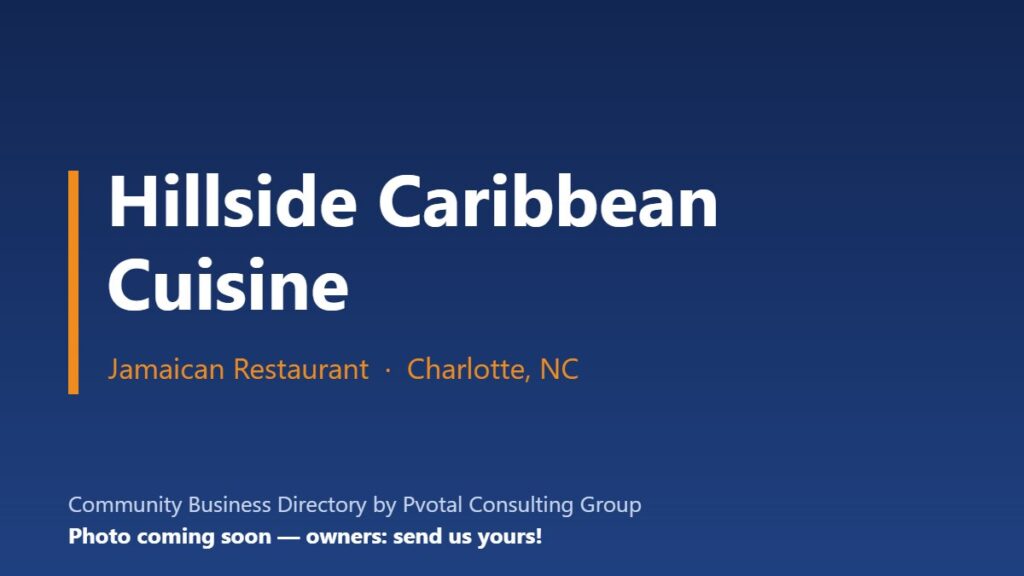 Hillside Caribbean Cuisine