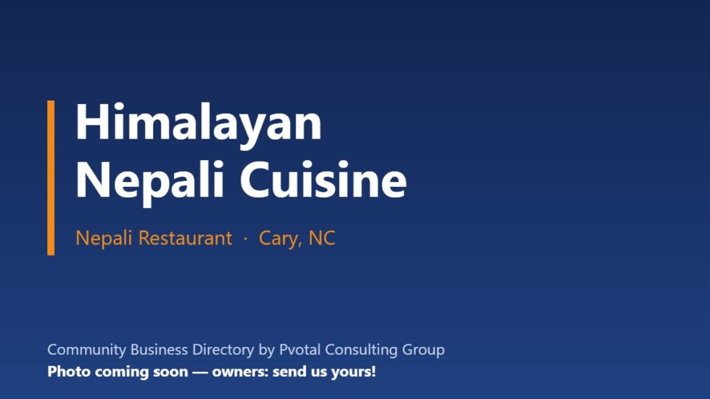 Himalayan Nepali Cuisine