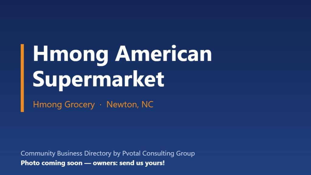 Hmong American Supermarket