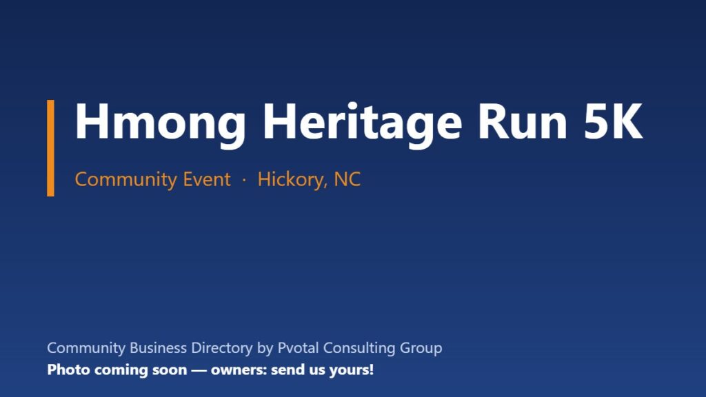 Hmong Heritage Run 5K
