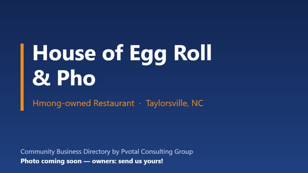House of Egg Roll & Pho