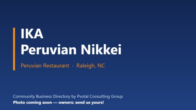 IKA Peruvian Nikkei