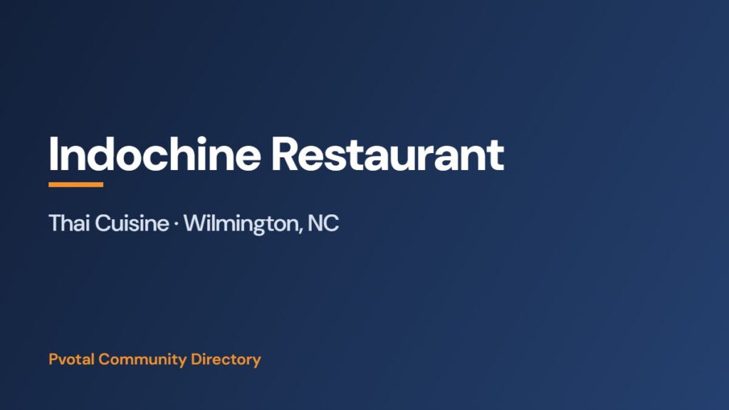 Indochine Restaurant