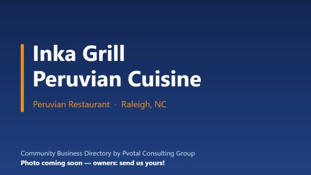 Inka Grill Peruvian Cuisine (Raleigh)