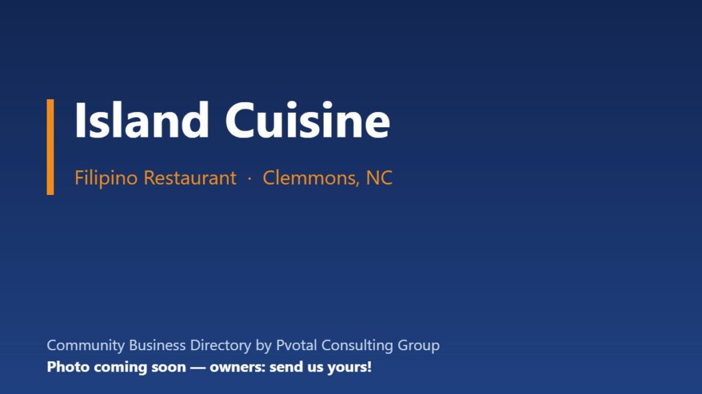 Island Cuisine