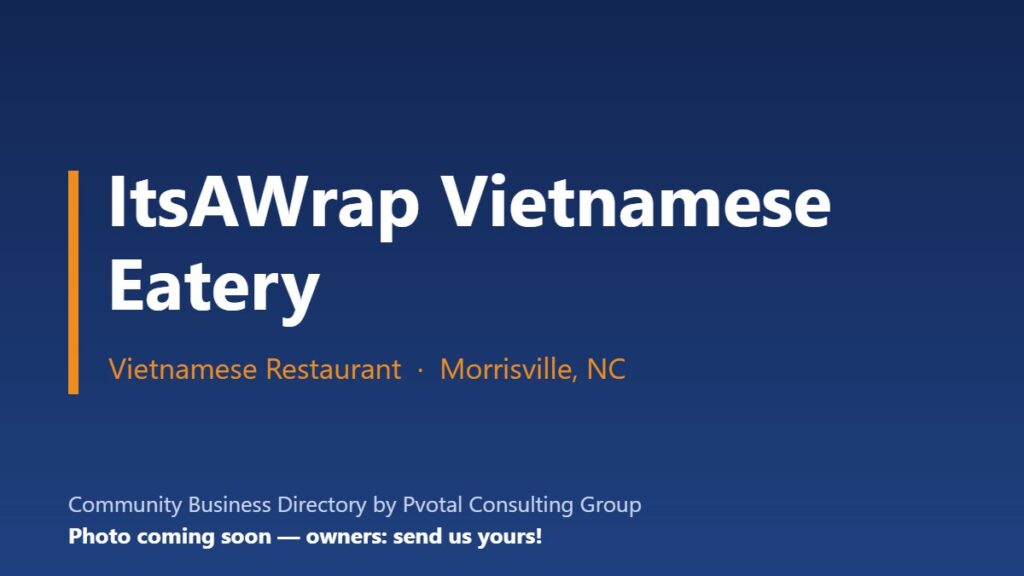 ItsAWrap Vietnamese Eatery