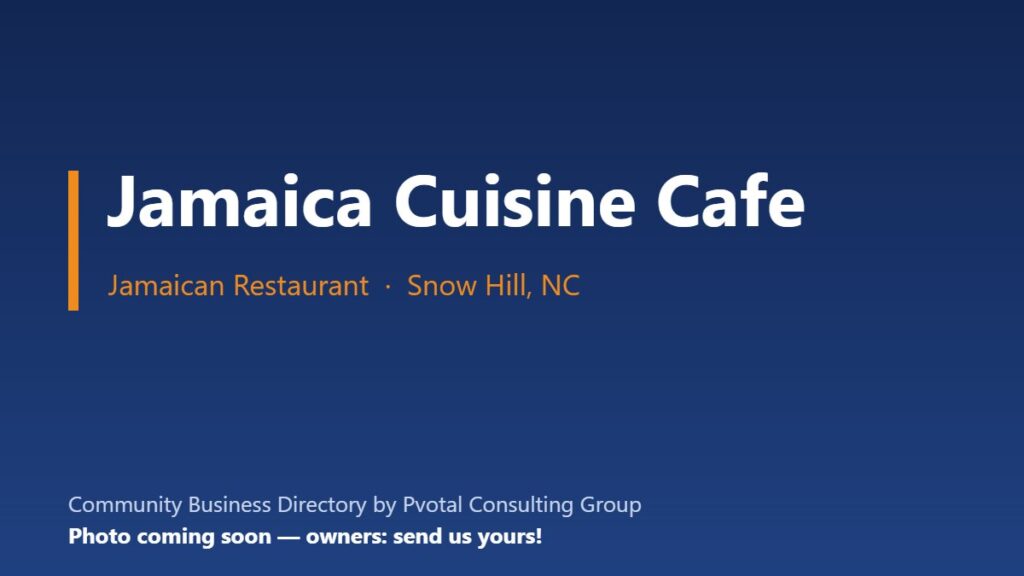 Jamaica Cuisine Cafe