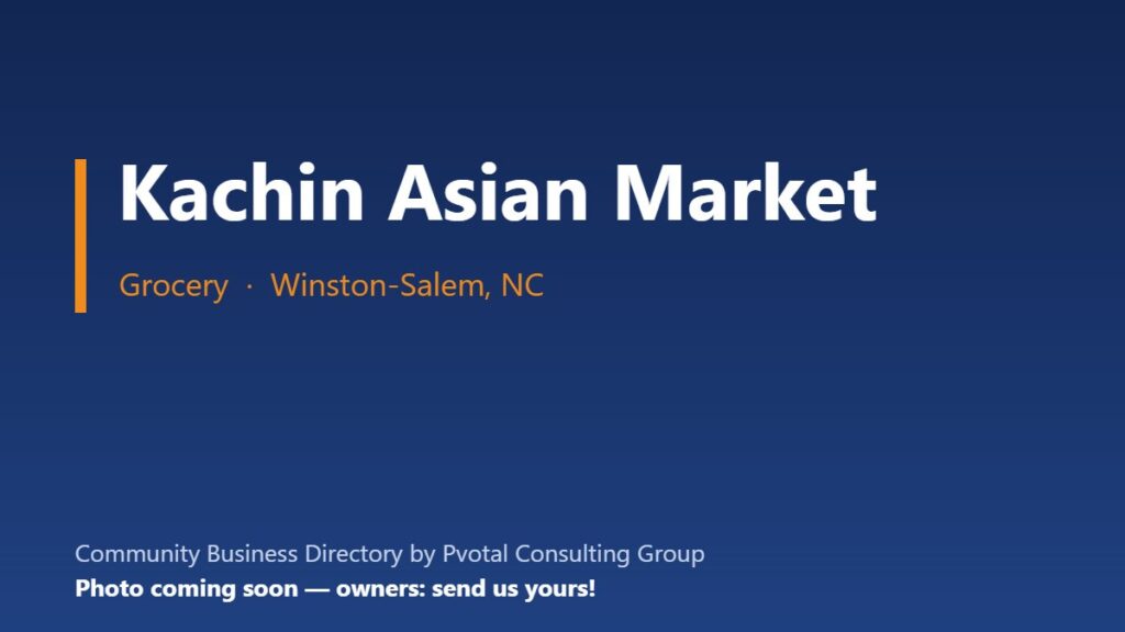 Kachin Asian Market