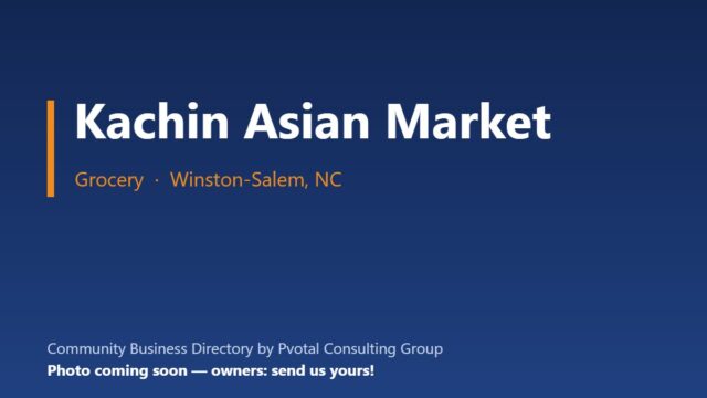 Kachin Asian Market