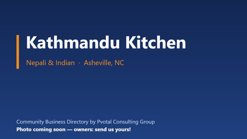 Kathmandu Kitchen (Asheville)