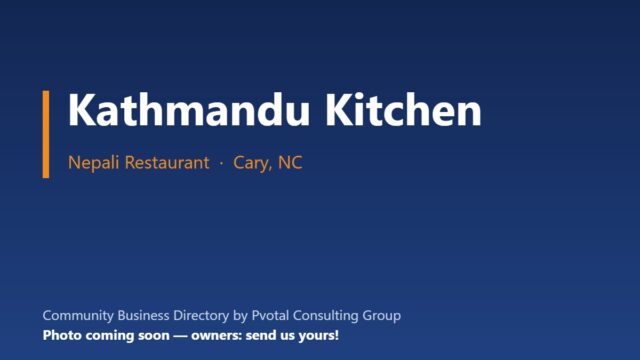Kathmandu Kitchen (Cary)