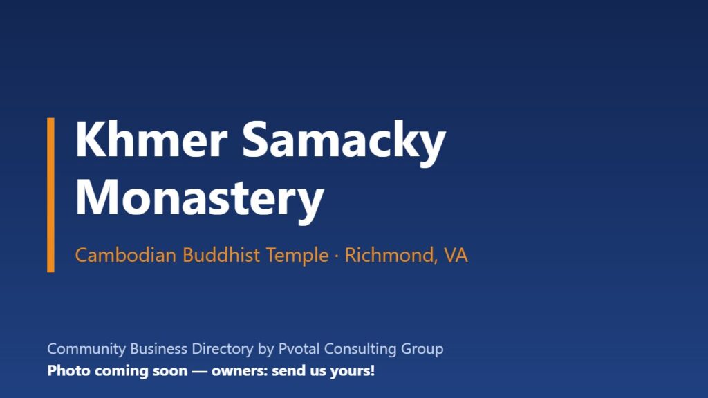 Khmer Samacky Monastery