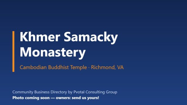 Khmer Samacky Monastery