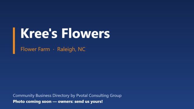 Kree's Flowers, Raleigh NC