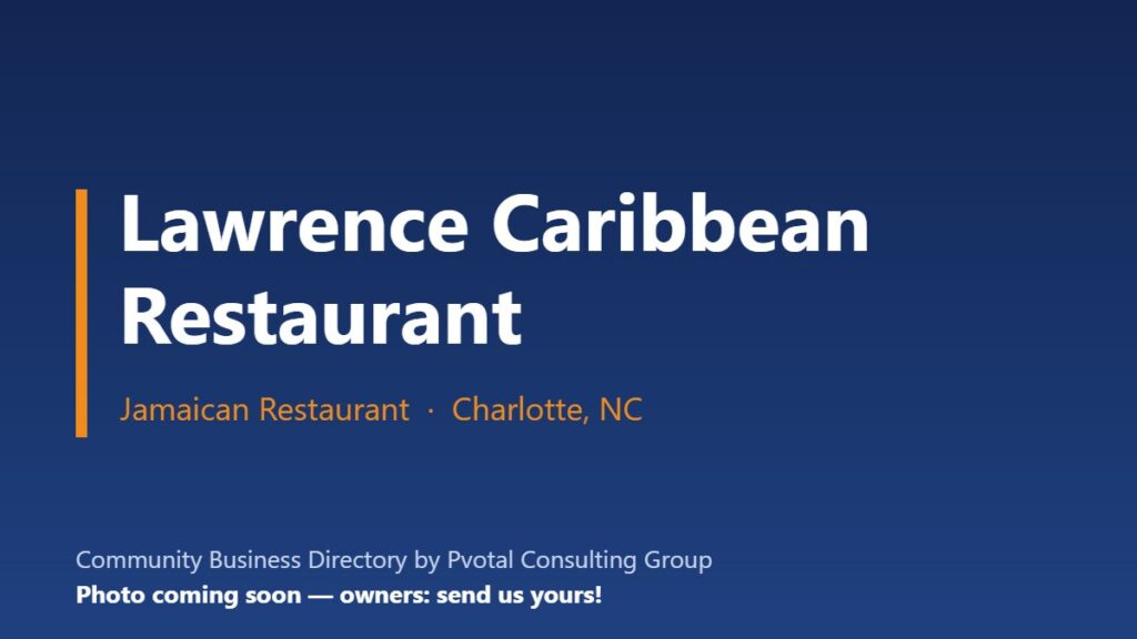 Lawrence Caribbean Restaurant