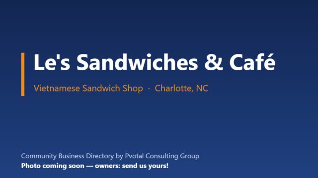 Le's Sandwiches & Café