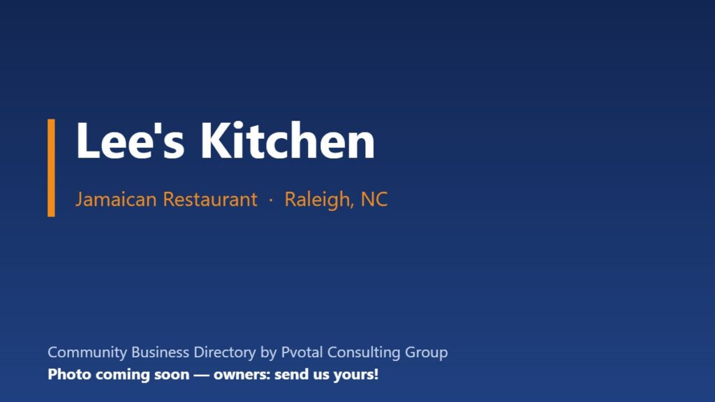 Lee's Kitchen