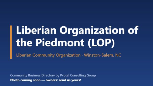 Liberian Organization of the Piedmont (LOP)