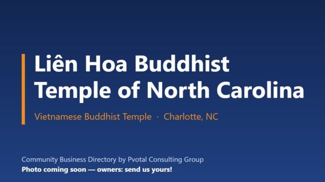 Liên Hoa Buddhist Temple of North Carolina