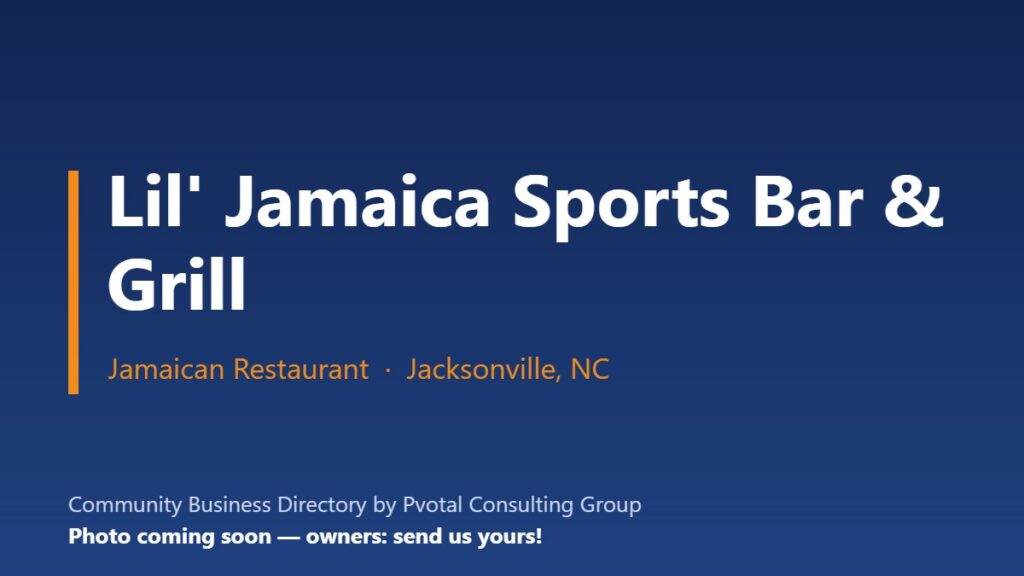 Lil’ Jamaica Sports Bar & Grill