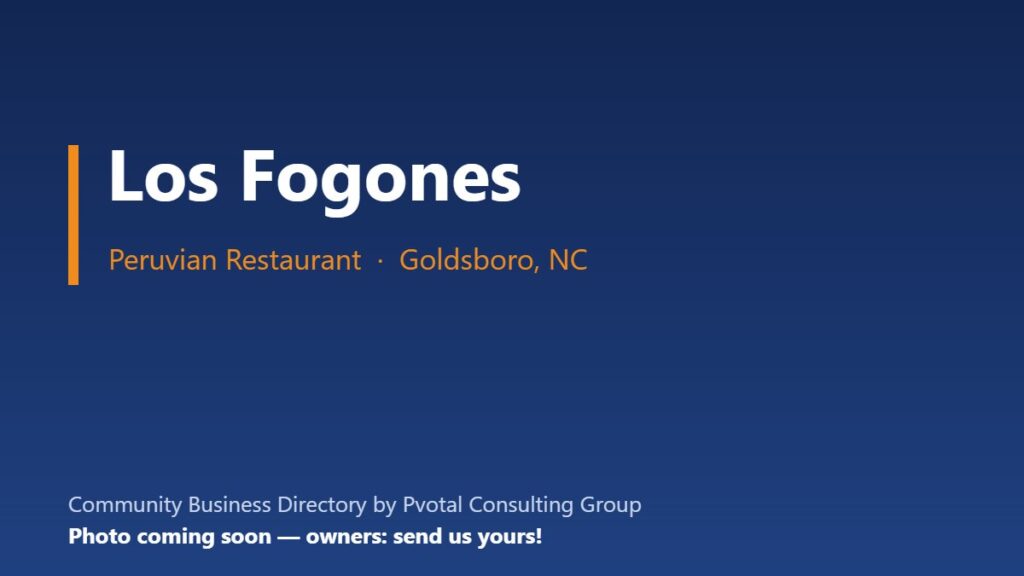 Los Fogones Restaurant Peruvian Fusion