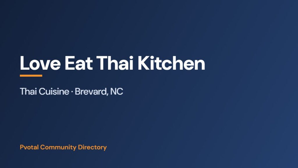 Love Eat Thai Kitchen