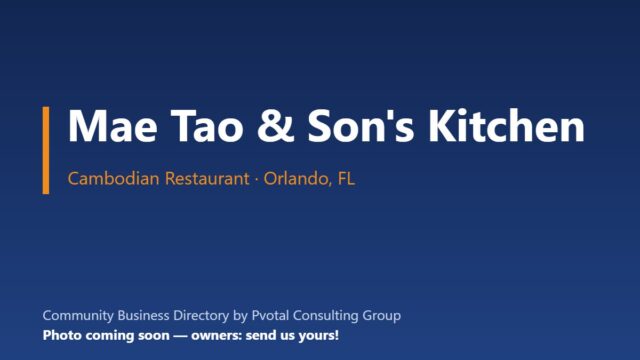 Mae Tao & Son's Kitchen