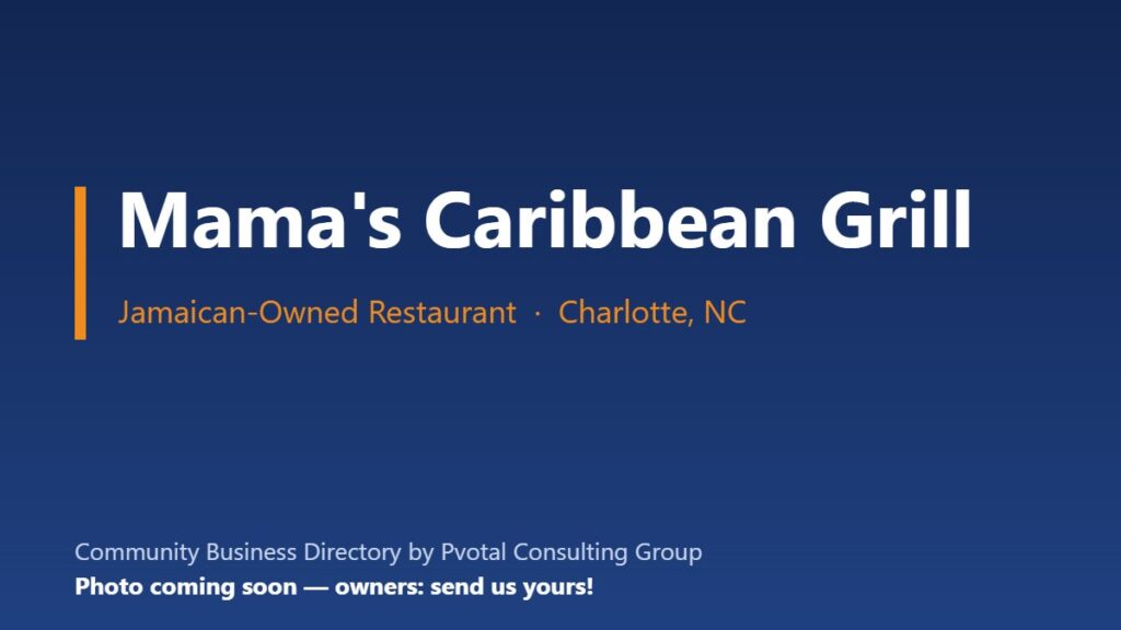 Mama’s Caribbean Grill