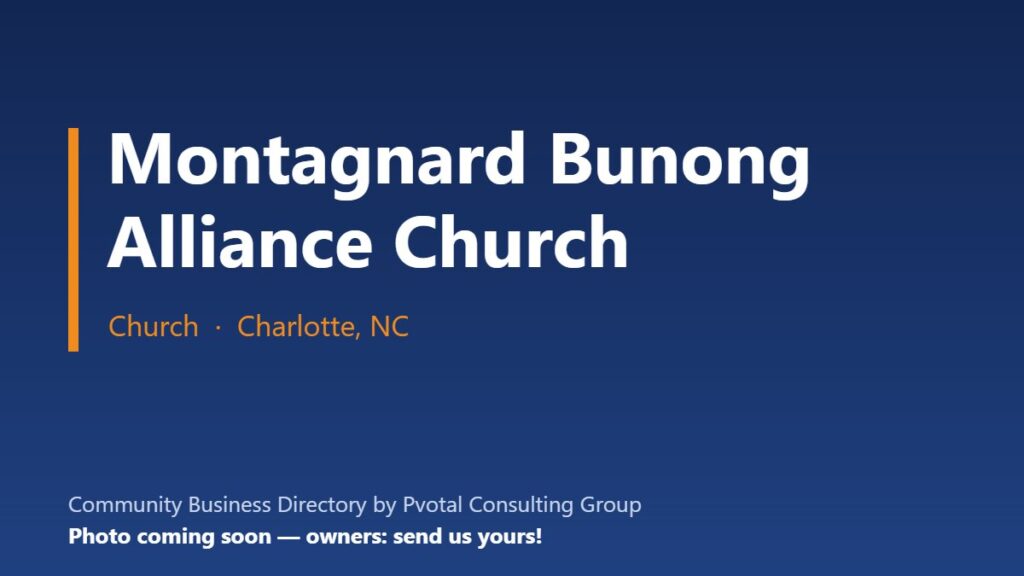 Montagnard Bunong Alliance Church