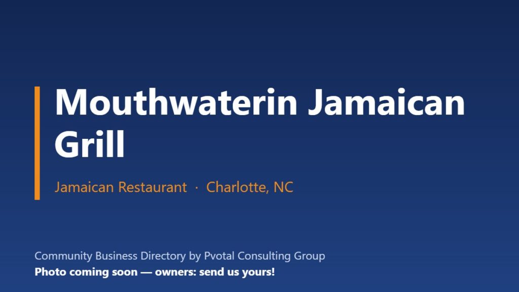 Mouthwaterin Jamaican Grill