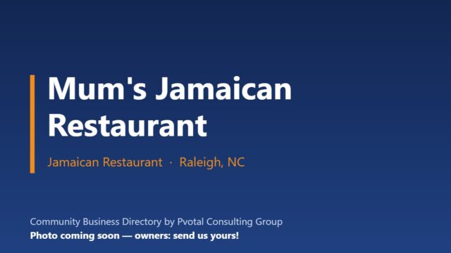 Mum's Jamaican Restaurant