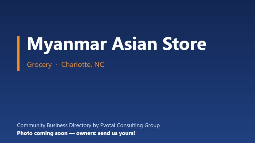 Myanmar Asian Store