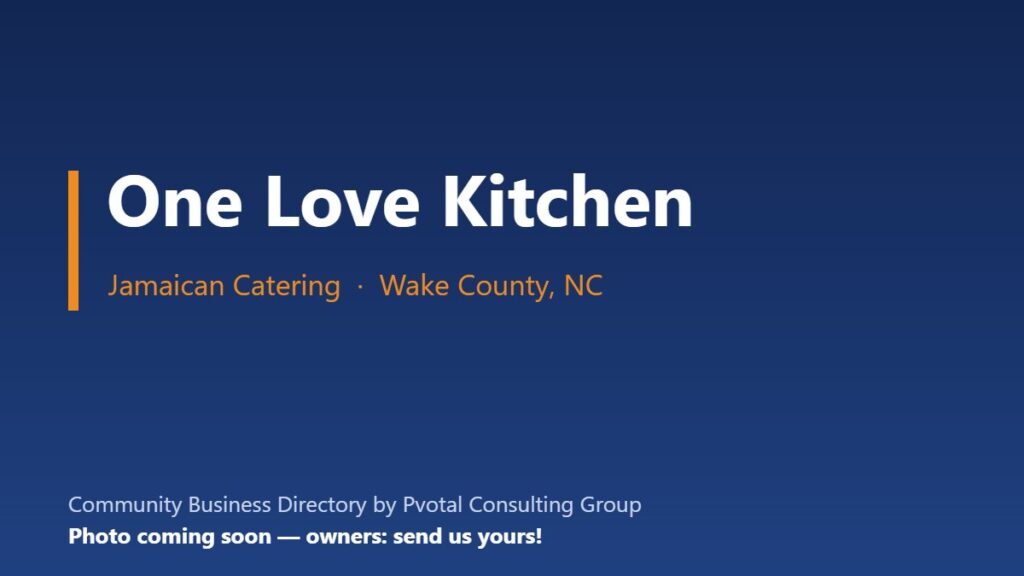 One Love Kitchen