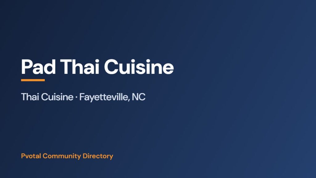 Pad Thai Cuisine