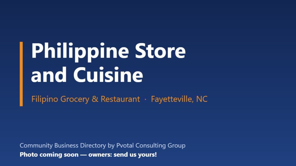 Philippine Store and Cuisine