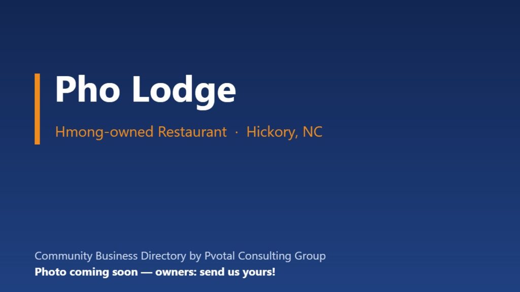 Pho Lodge