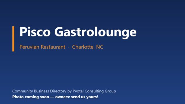 Pisco Gastrolounge