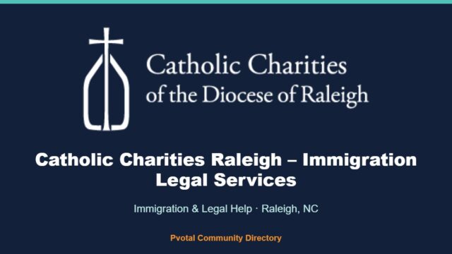 Catholic Charities Raleigh – Immigration Legal Services logo