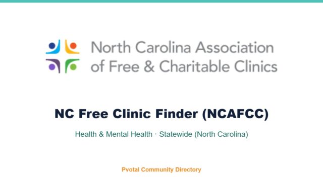 NC Free Clinic Finder (NCAFCC) logo