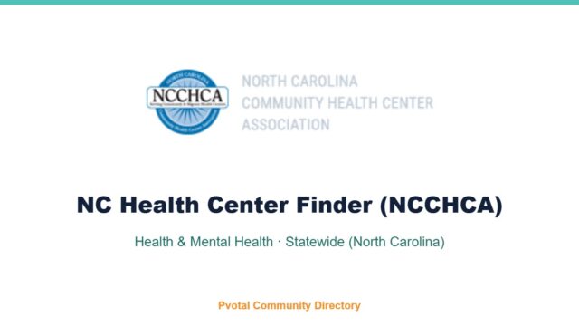 NC Health Center Finder (NCCHCA) logo