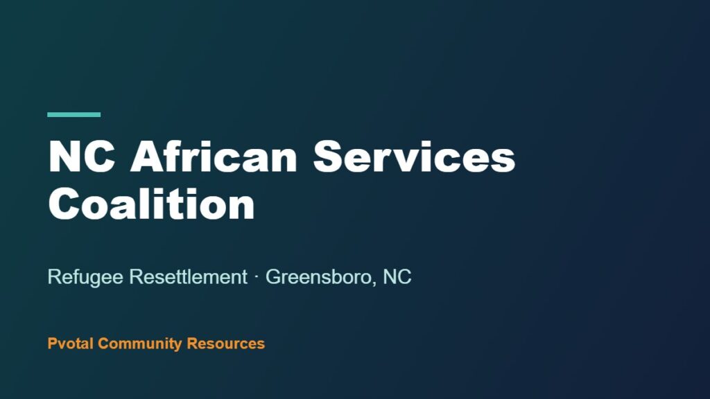 NC African Services Coalition