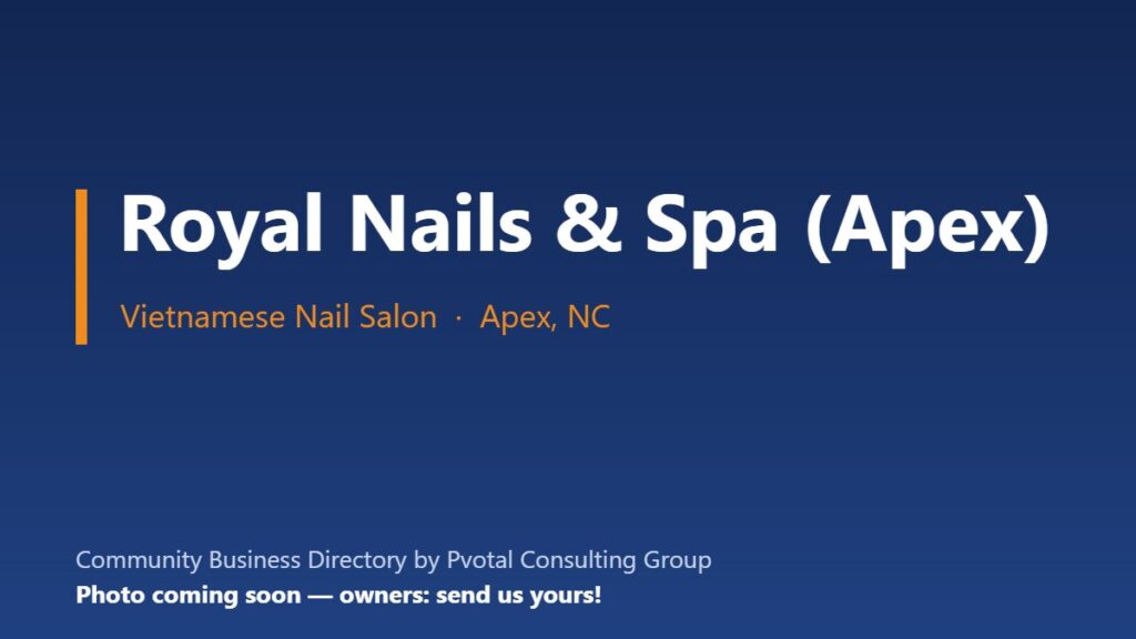 Royal Nails & Spa (Apex)