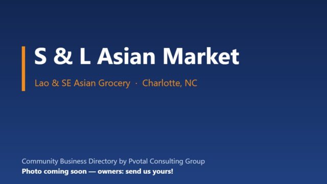 S & L Asian Market