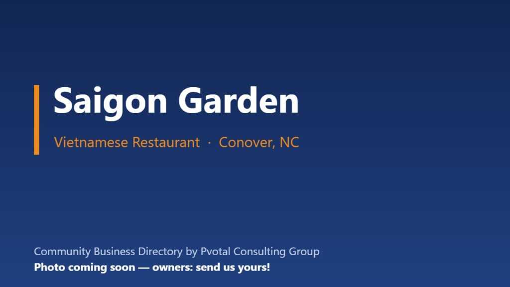 Saigon Garden
