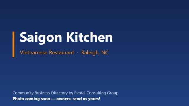 Saigon Kitchen