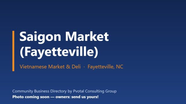 Saigon Market (Fayetteville)