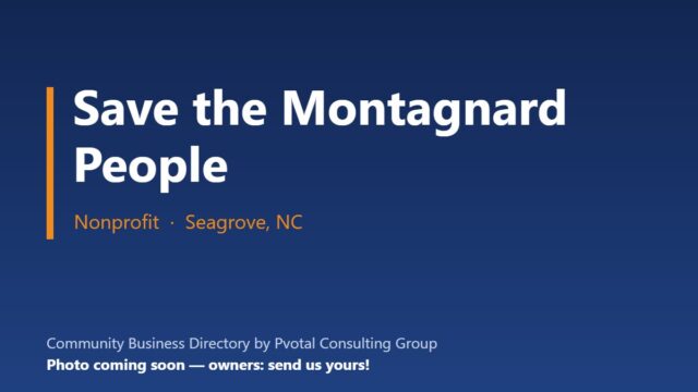 Save the Montagnard People – Nonprofit, Seagrove, NC