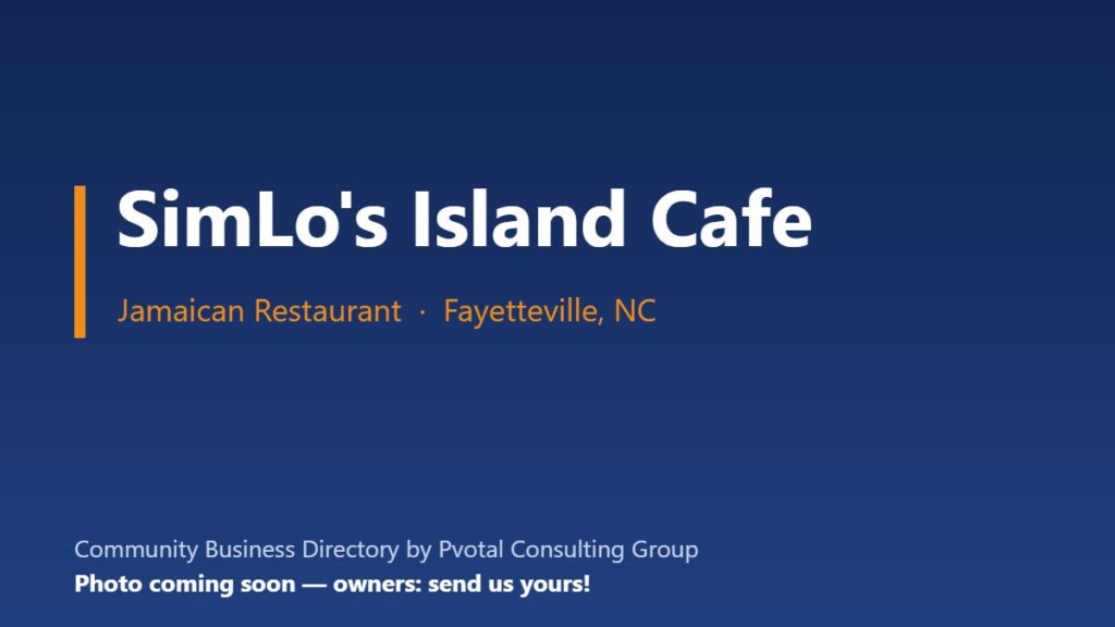 SimLo's Island Cafe