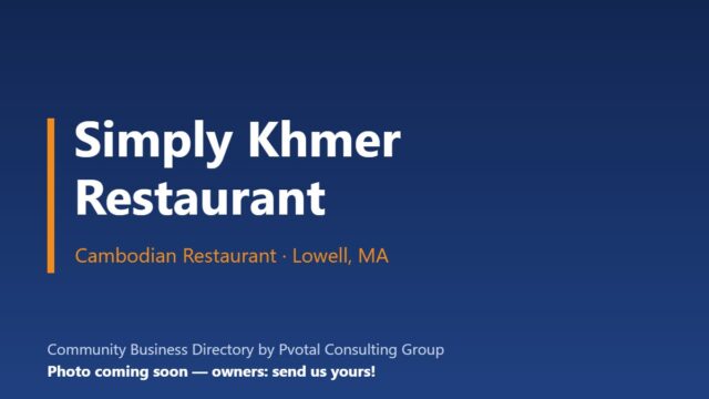 Simply Khmer Restaurant
