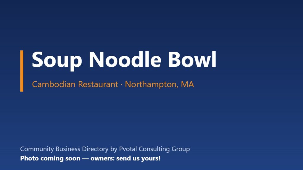 Soup Noodle Bowl